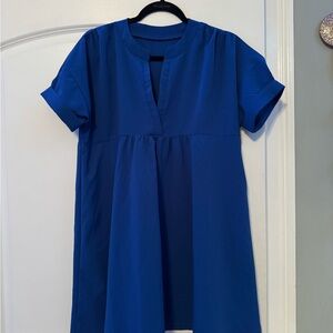 SHEIN Blue Casual Dress